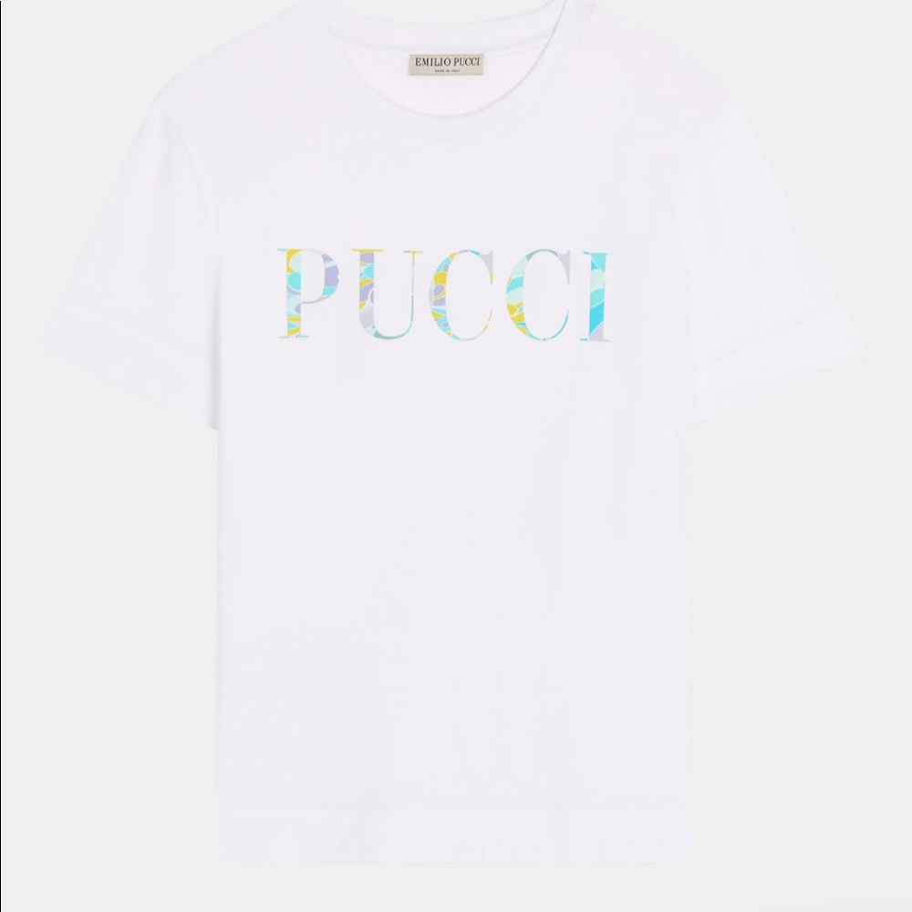 Emilio Pucci Lilly Set, Capri Leggings & Logo Tee